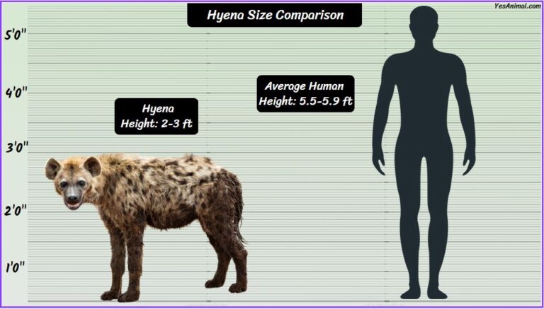 Hyena Size Explained: How Big Are They Compared To Others?