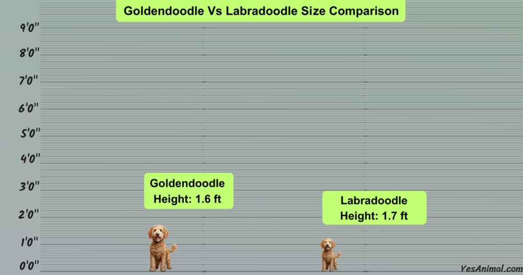 Goldendoodle Vs Labradoodle Size Comparison