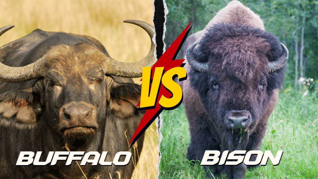 Bison vs. Buffalo: Ultimate Horn-Off: Difference Between Bison and Buffalo 2024